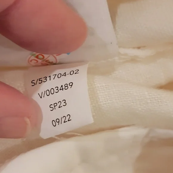 Athleta White Linen Retreat Jogger Pants - Picture 11 of 11